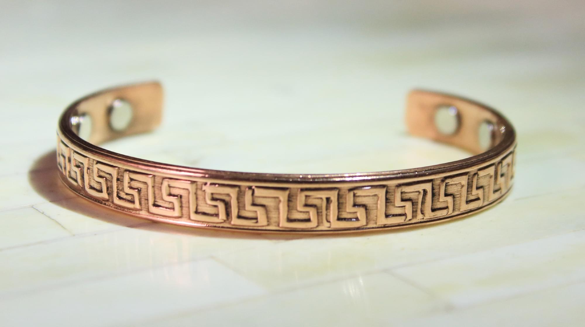 Copper Magnetic Cuff Bracelet